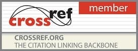 Machine maintenance journal CrossRef membership logo