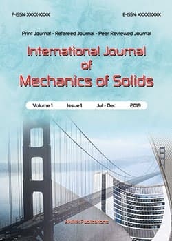 Mechanics of solids journal coverpage